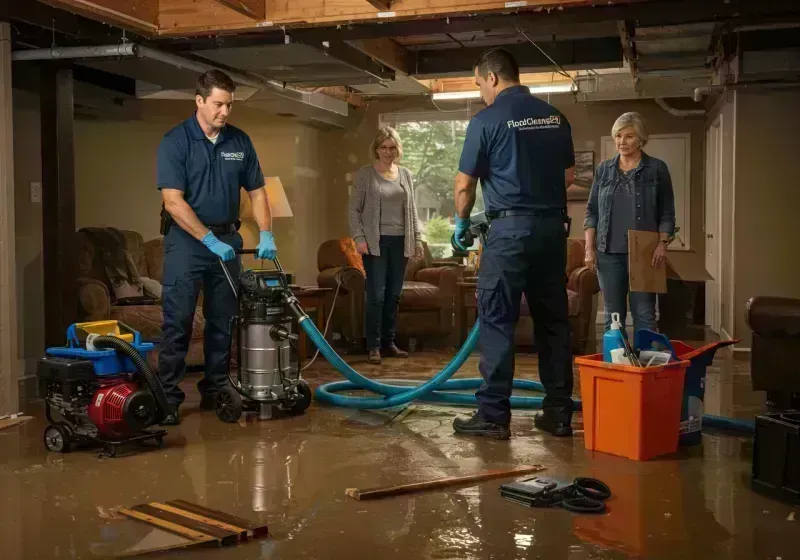 Basement Water Extraction and Removal Techniques process in Uhland, TX