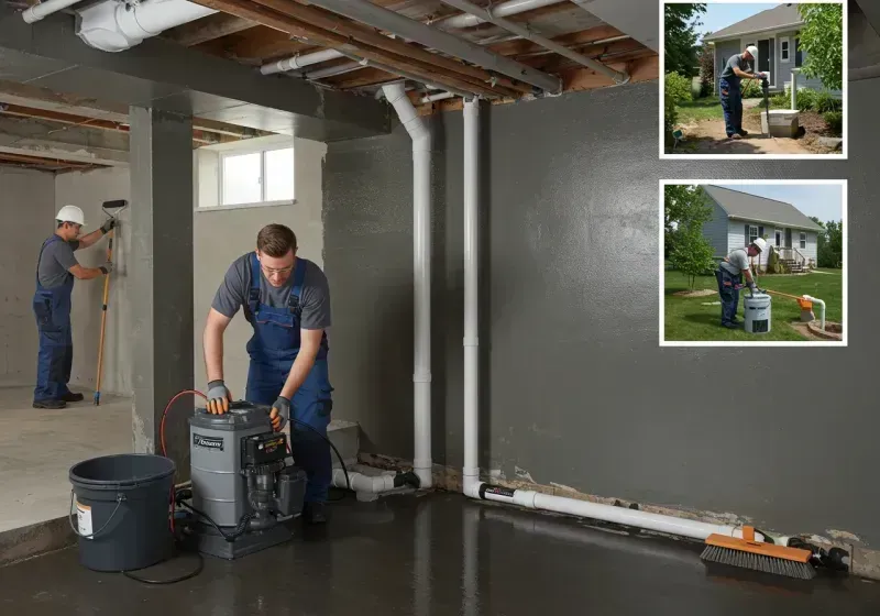 Basement Waterproofing and Flood Prevention process in Uhland, TX